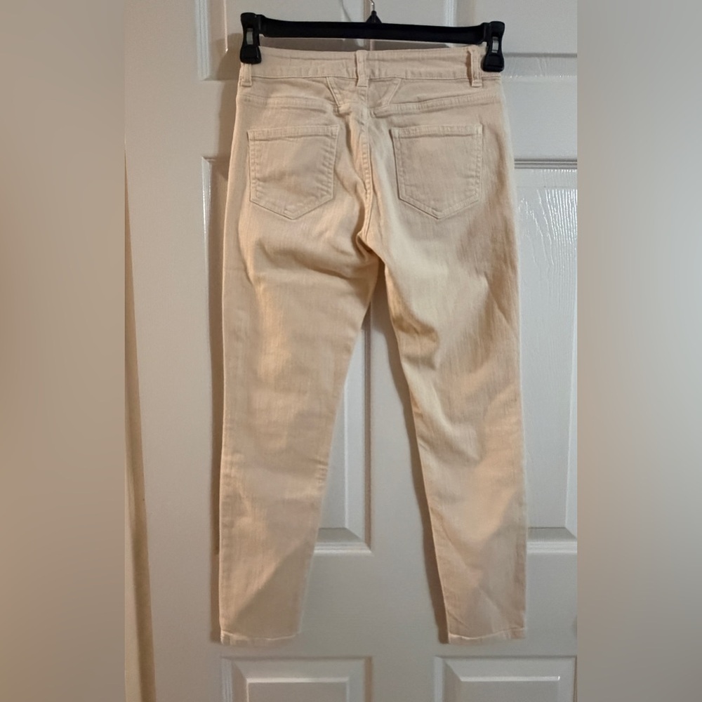 CLOSED Baker Cream Jeans Womens Size 25 Designer Premium Denim Peachy Beige - Picture 2 of 6